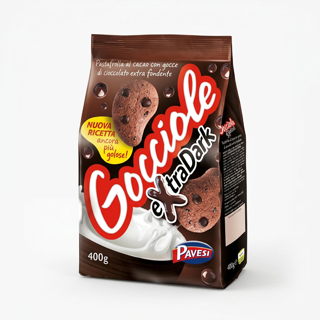 Gocciole Extra Dark 400 gr