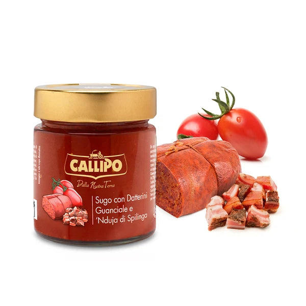 Sugo con Datterini, Guanciale e ’Nduja di Spilinga 230 g