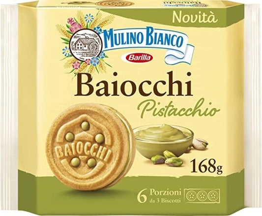 MULINO BIANCO Baiocchi Pistache 168g